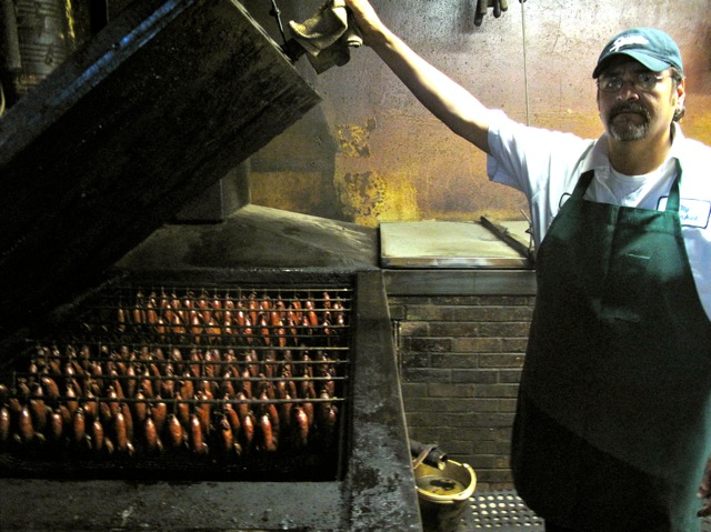 Luling City Market Sausage Smoker---Robb Walsh